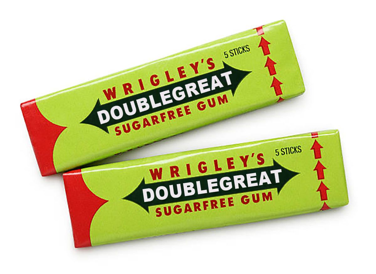 Wrigley's doublegreat sugarfree gum